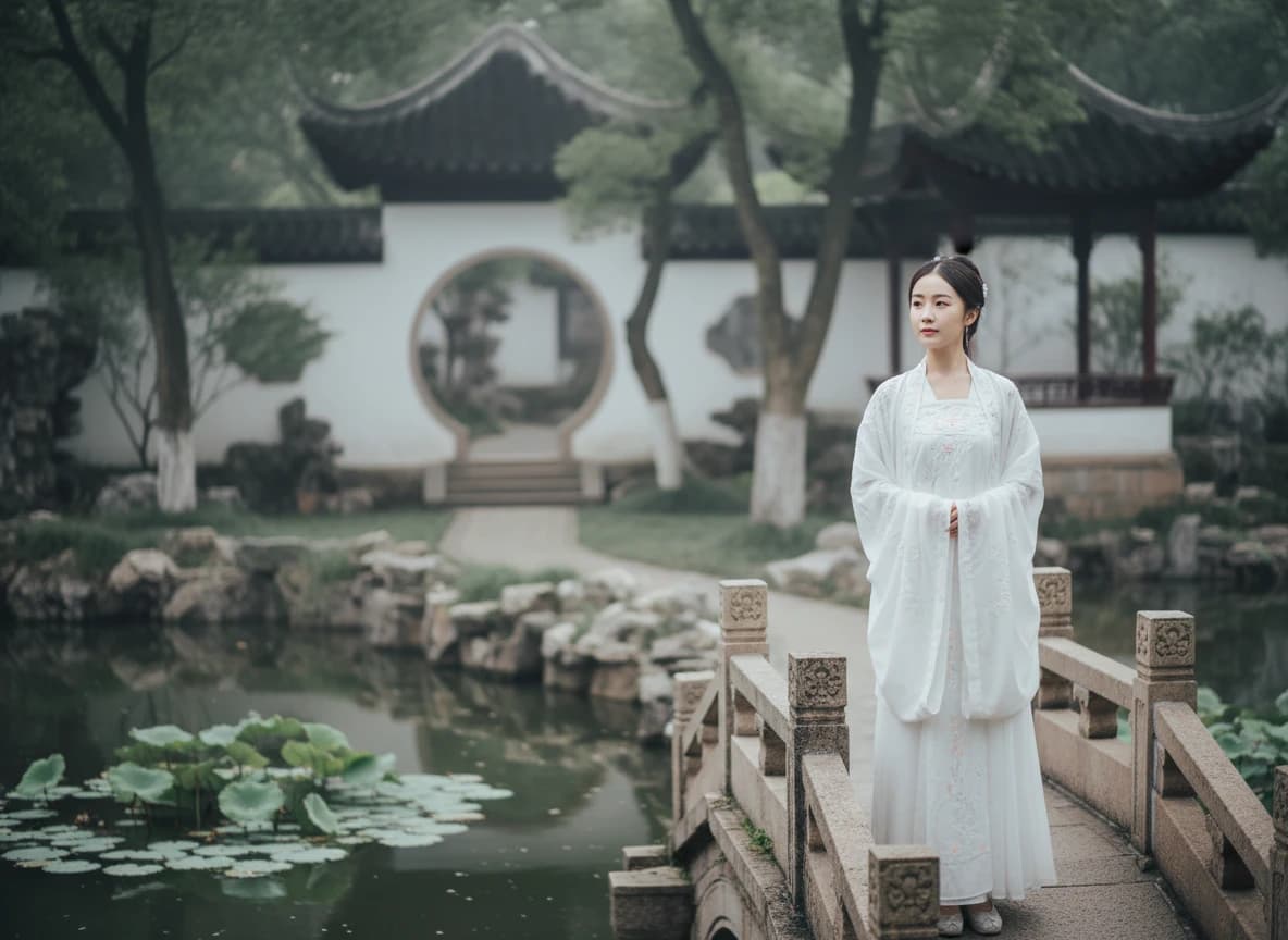 Imperial China style portrait