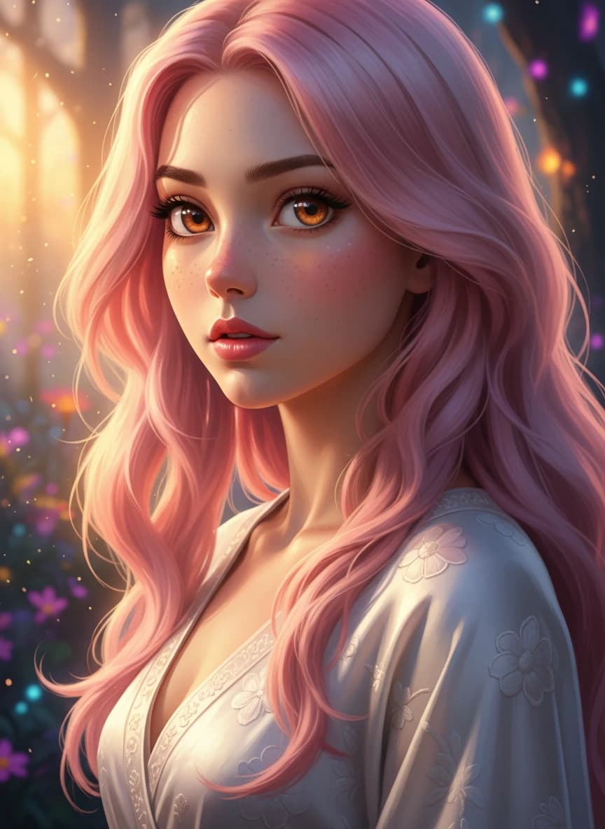 Realistic anime avatar preview