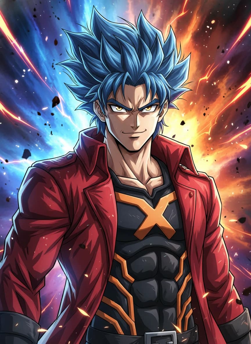Shounen anime avatar preview