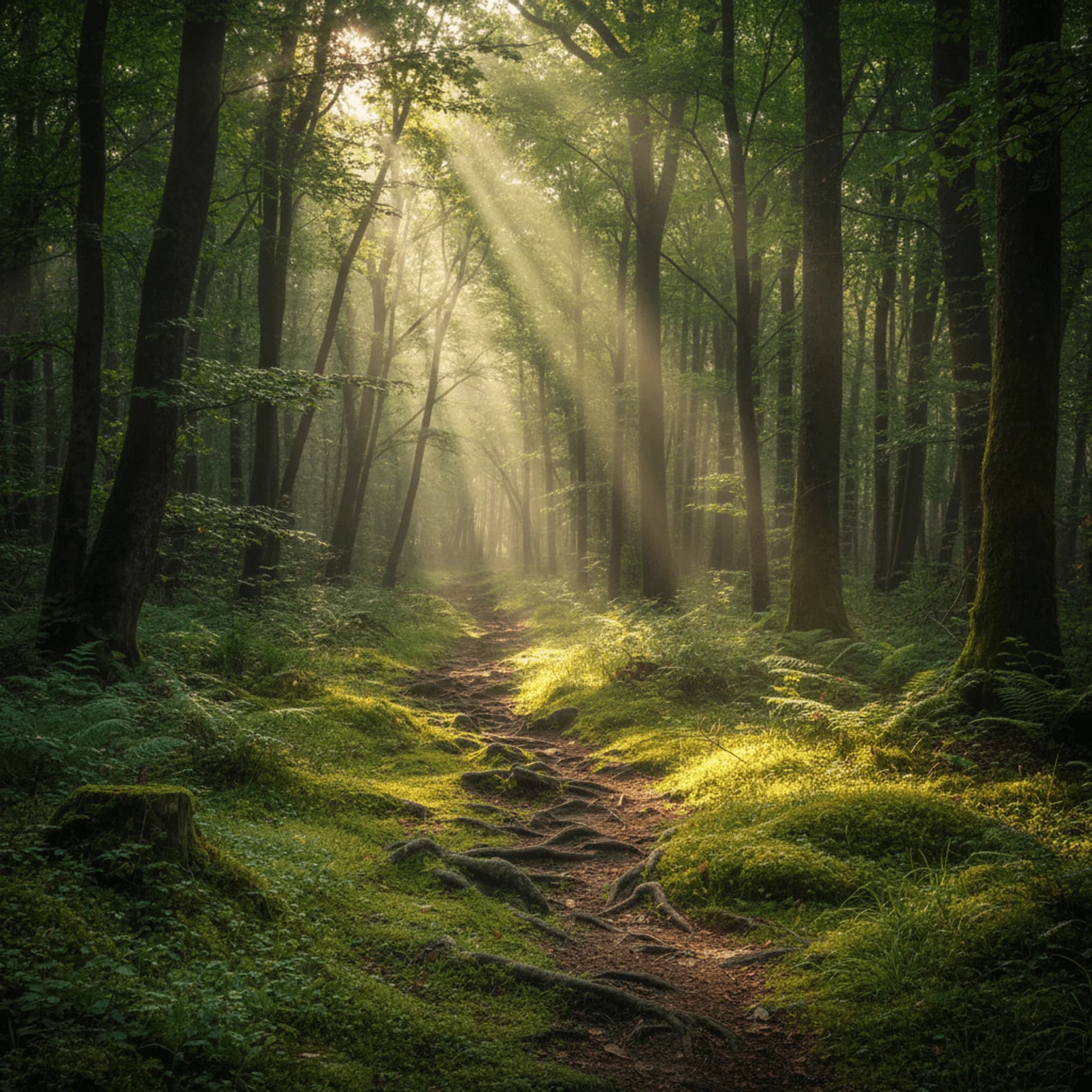 forest landscape created with Nano Banana 2
