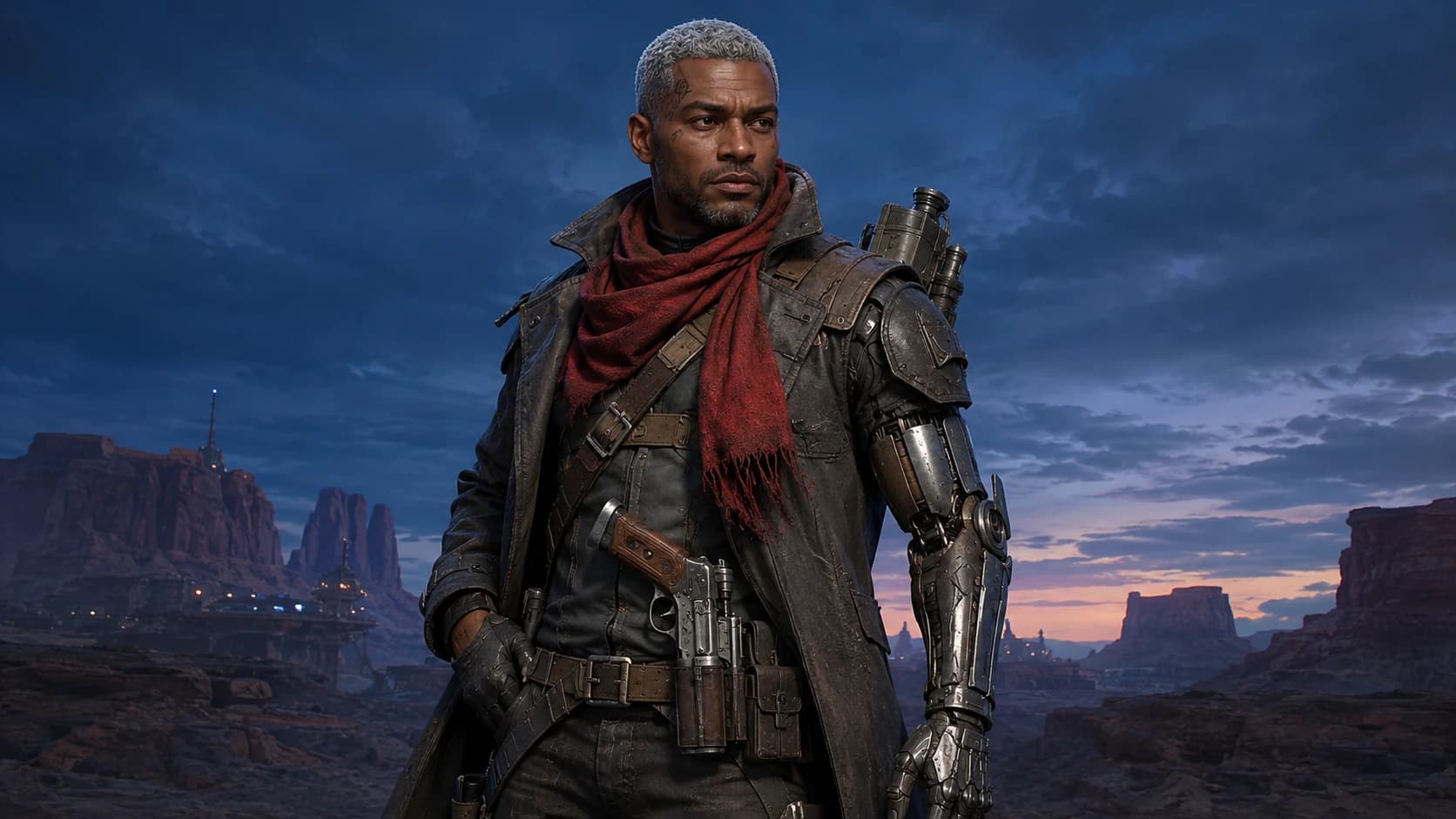 Outfit and Props for AI character art