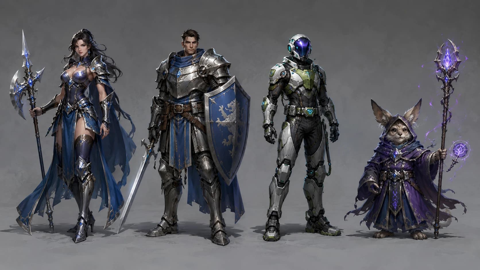 Character Type for AI character art