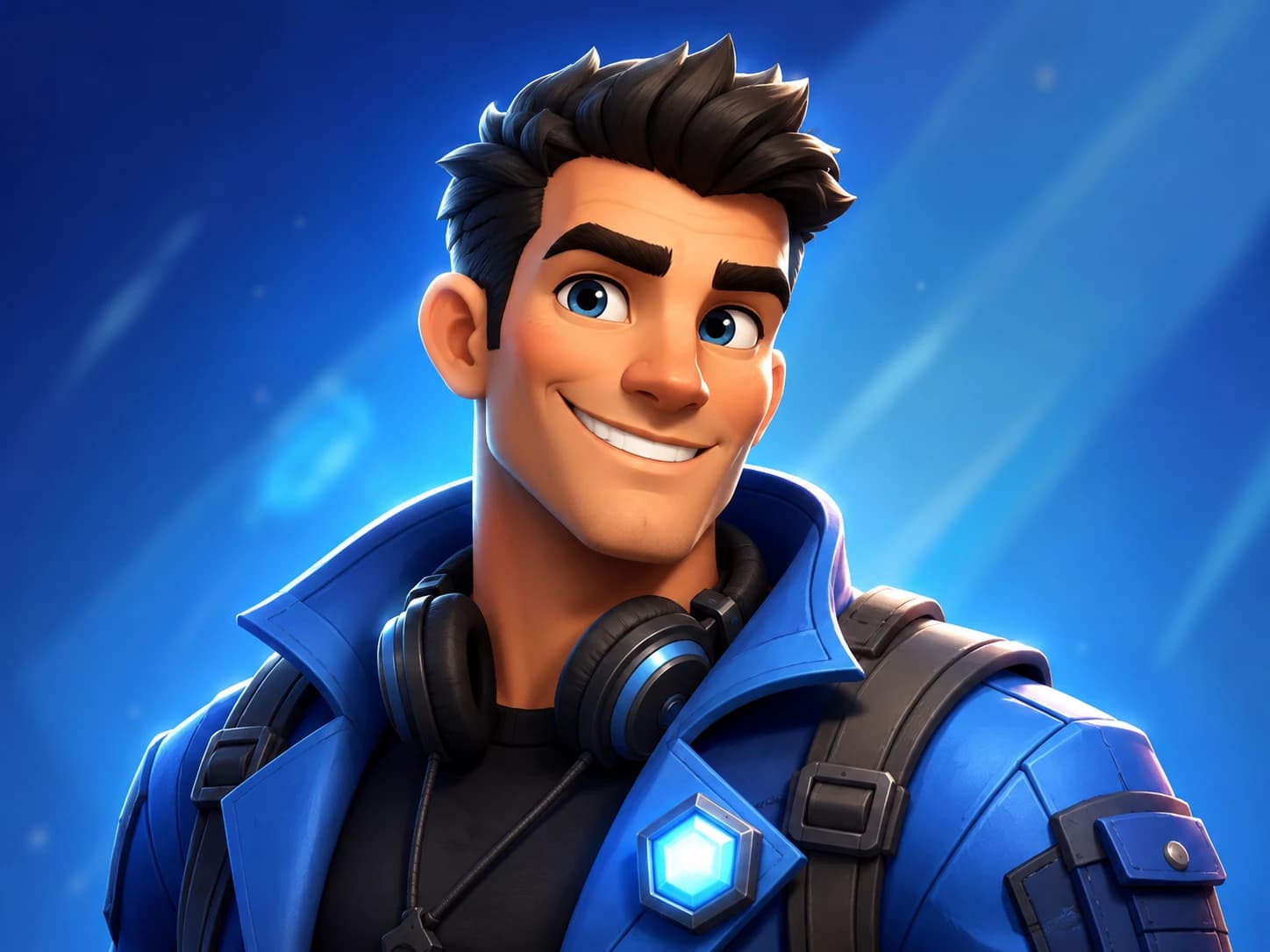 Ready-to-Use Character Image in an AI character art example