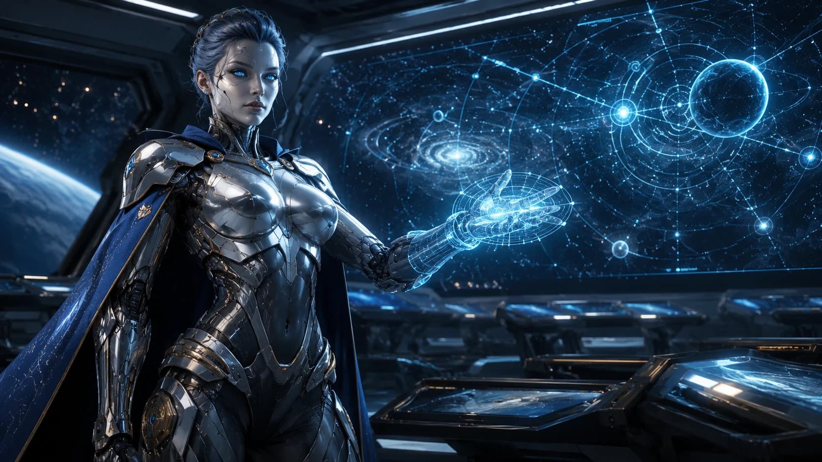 Sci-Fi Character character art preview