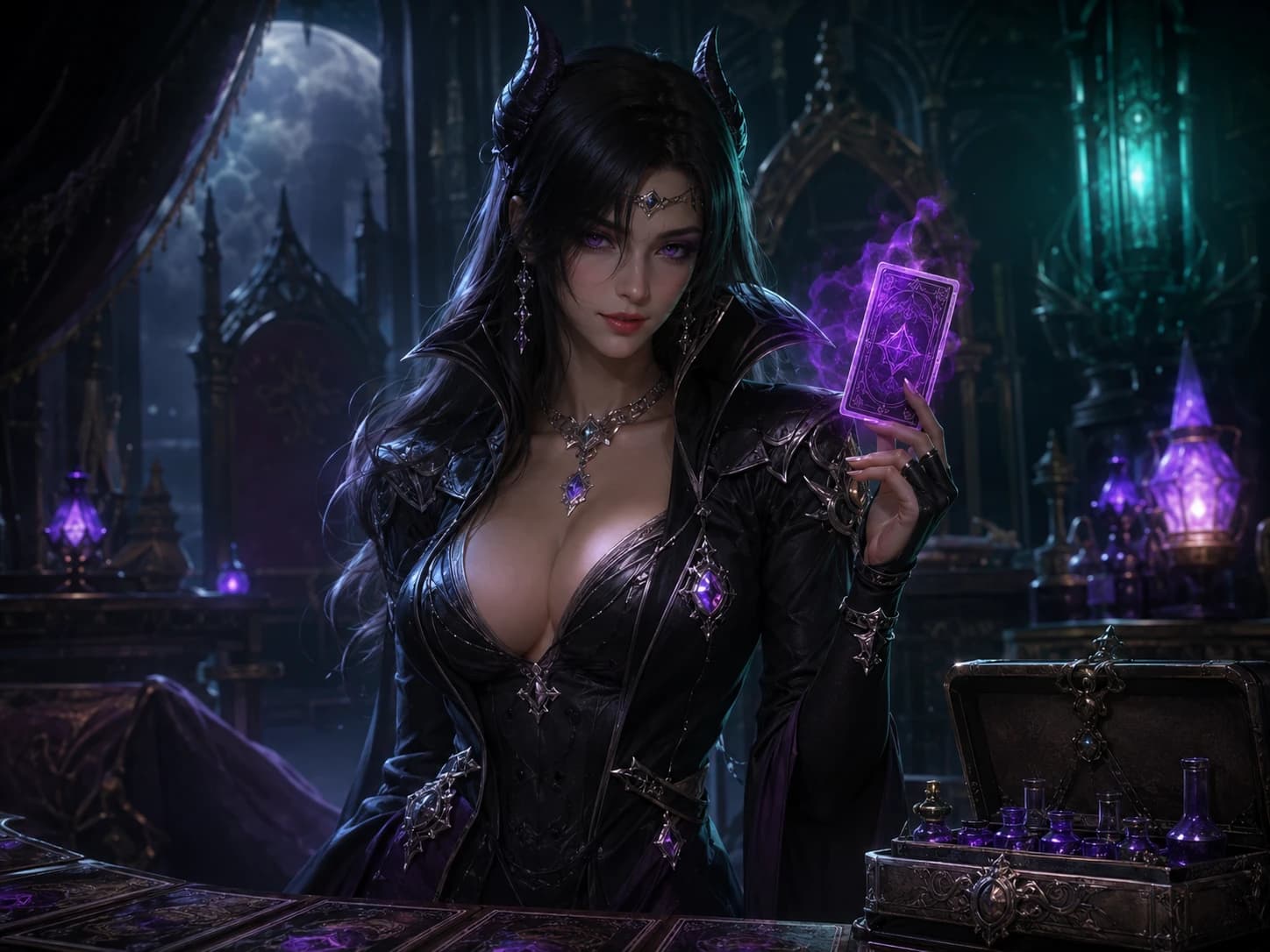 Game NPCs AI character generator example