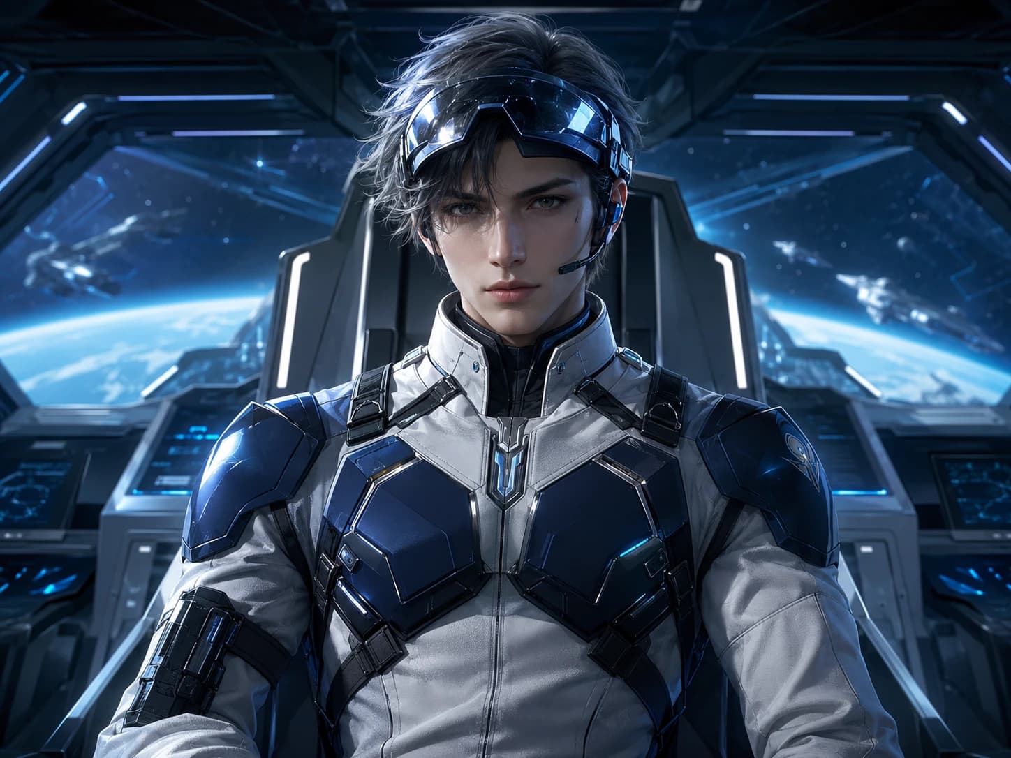 Sci-Fi Characters AI character generator example