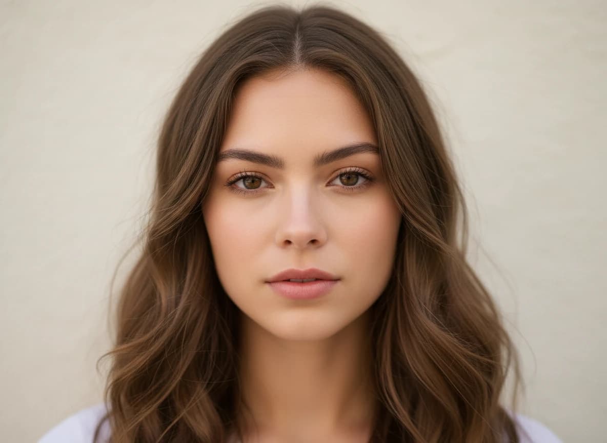 Before makeup look