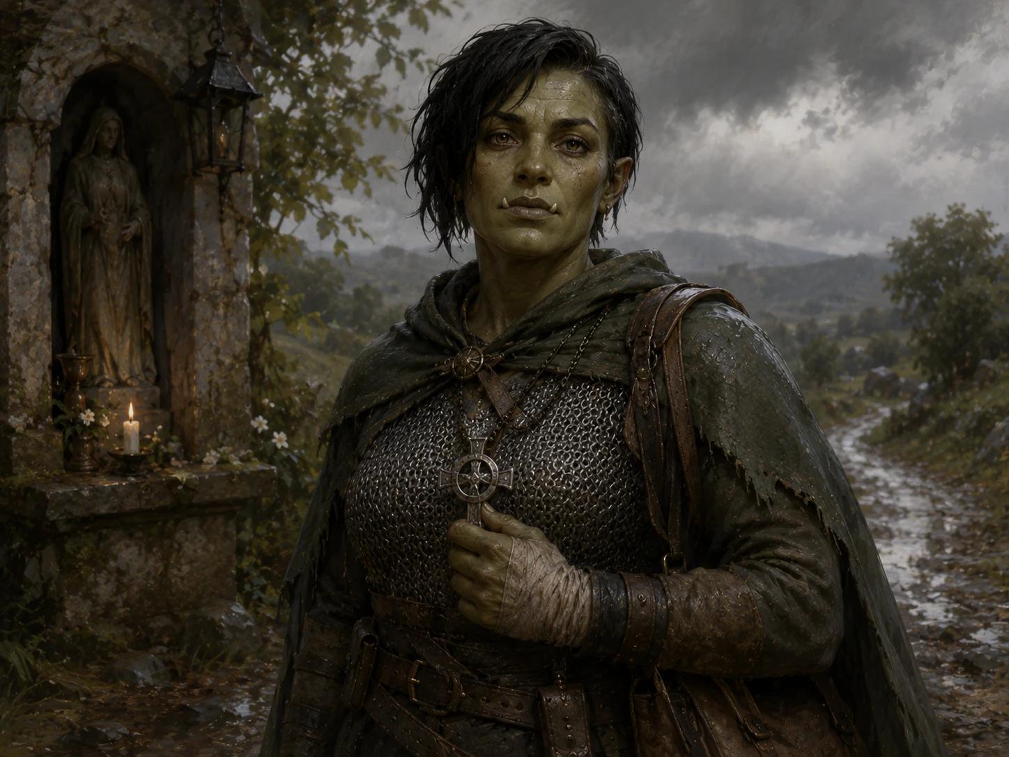 Dark Fantasy Character Portraits example from NanoEditor