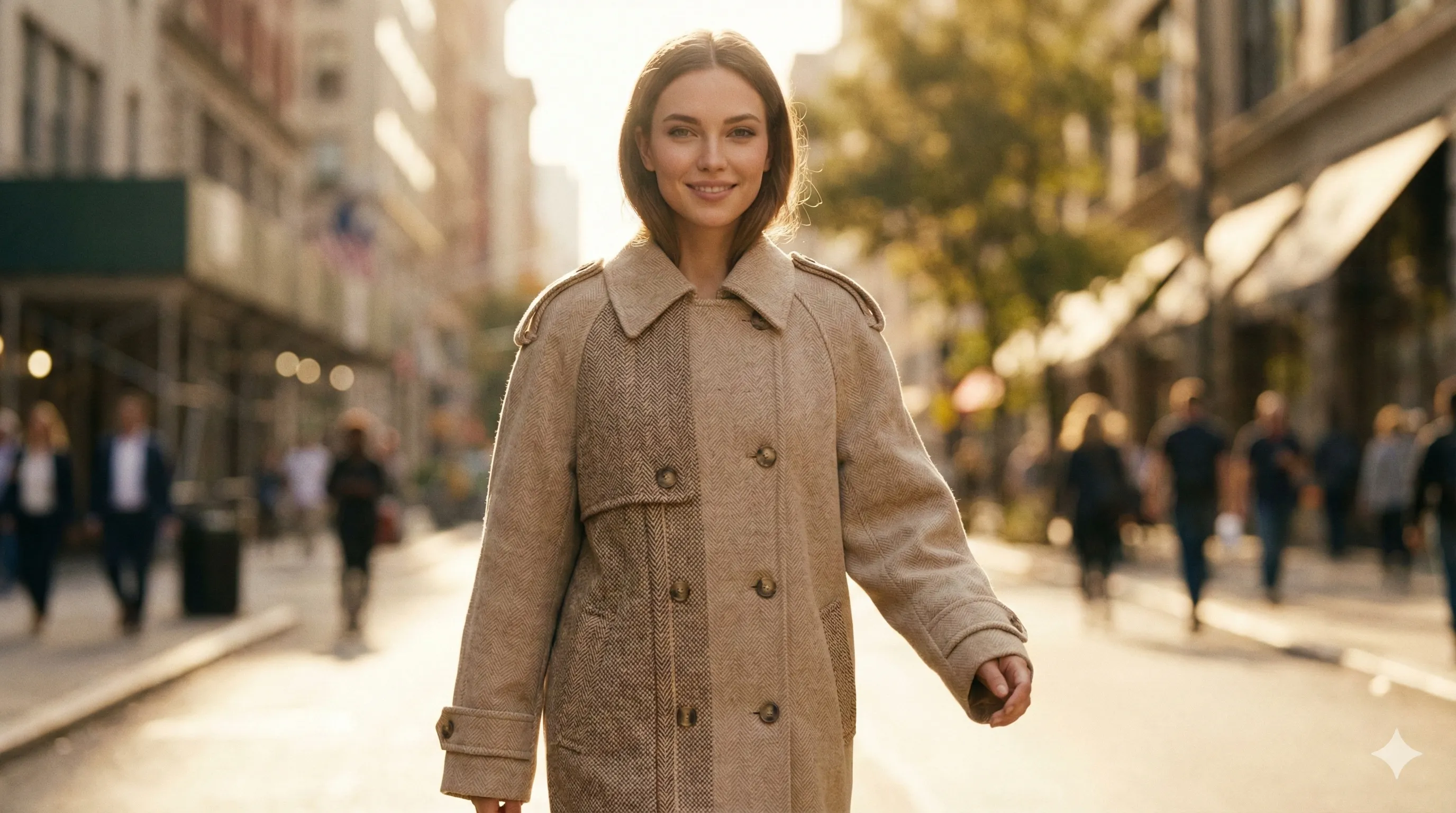 A conceptual illustration showing multiple reference photos merging into a single cohesive character portrait using Nano Banana Pro's fusion technology.