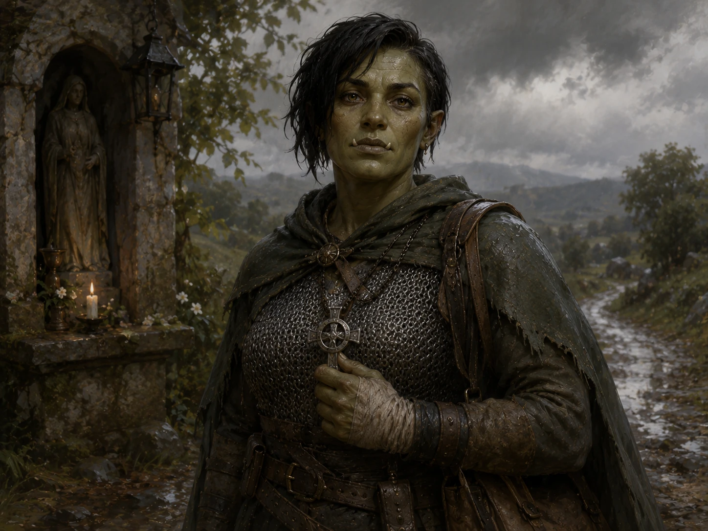 Dark Fantasy Character Portraits example from NanoEditor