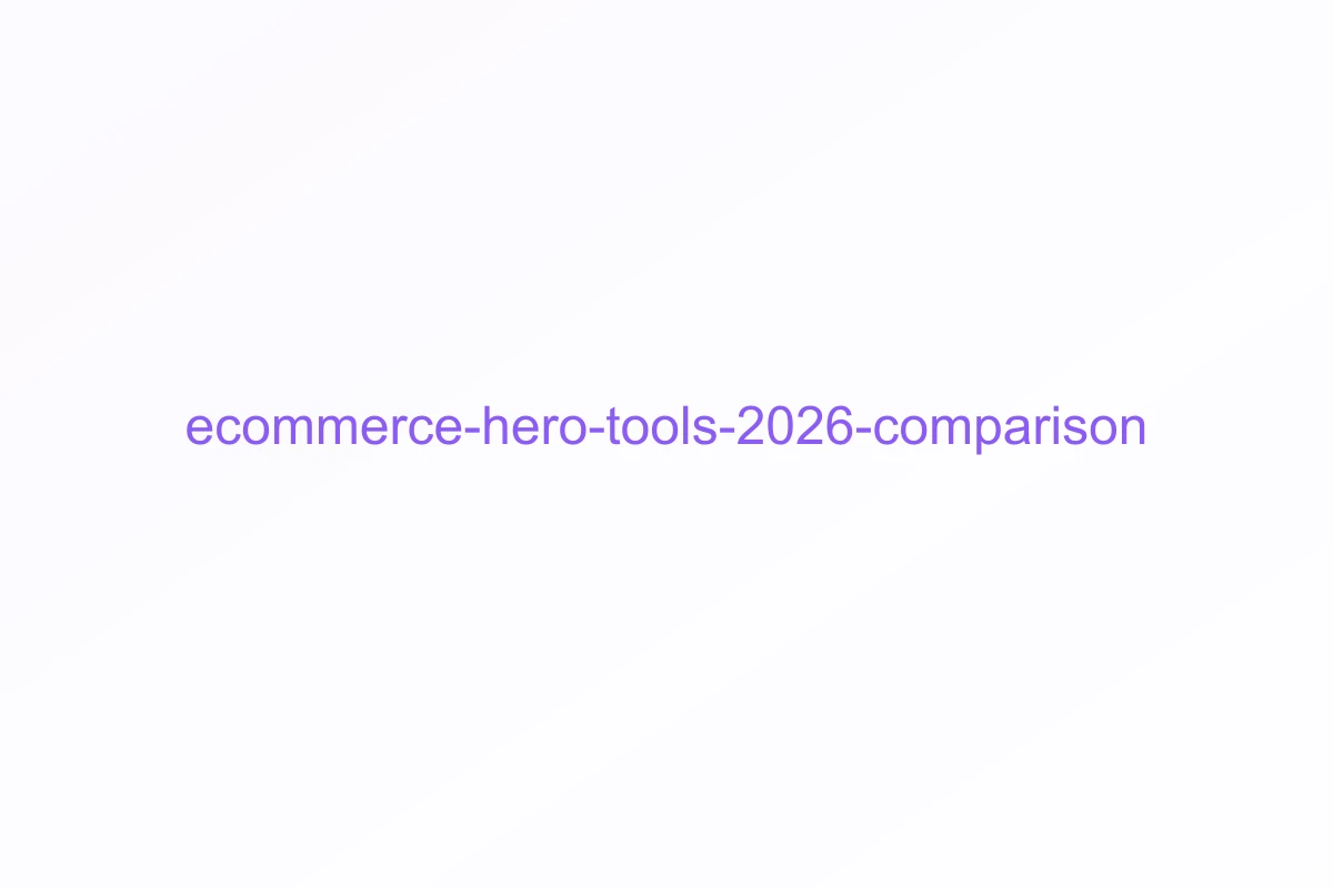Feature matrix comparing Photoroom Claid and PicCopilot for ecommerce hero image production
